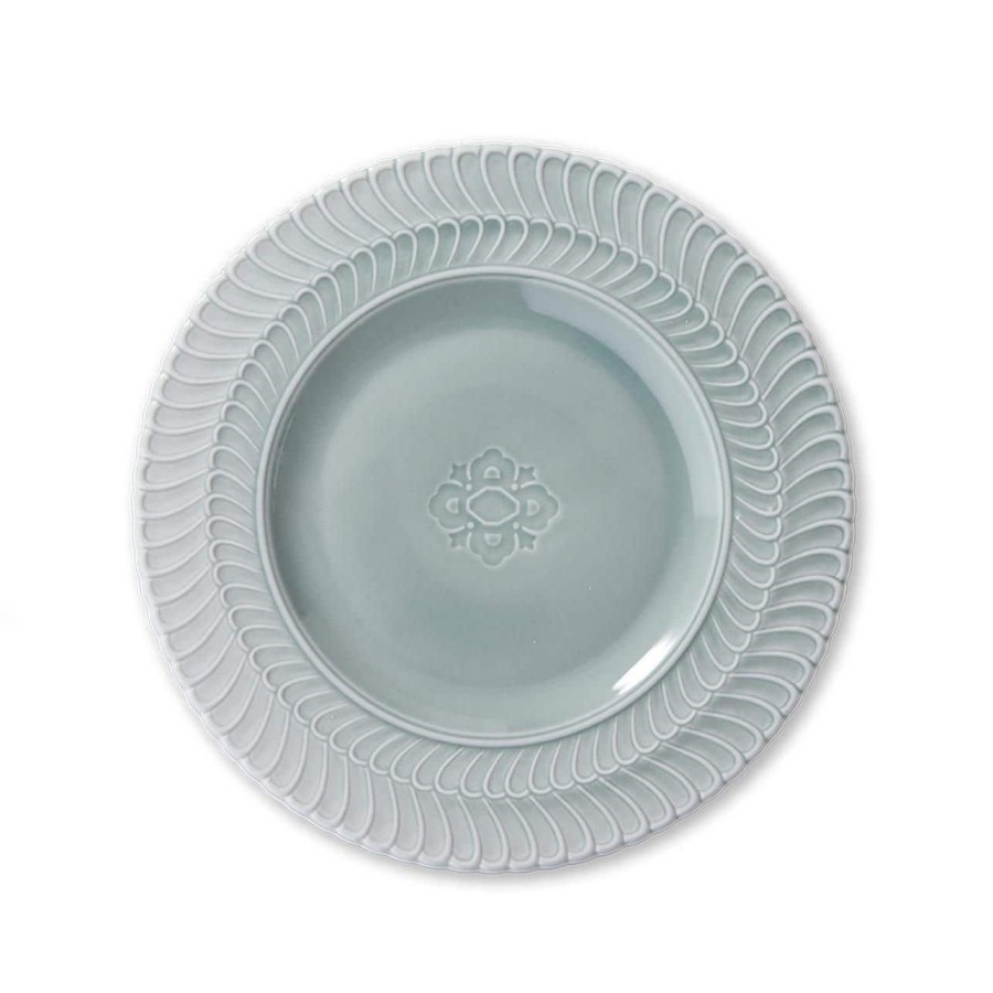 Buccellati Double Rouche - Florence Furnace Tang Green Dessert Plate | Porcelain