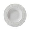 Buccellati Double Rouche - Florence Furnace White Soup Plate | Porcelain