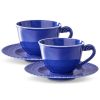 Buccellati Double Rouche - Florence Furnace Cobalt Blue Tea Cup | Wedding